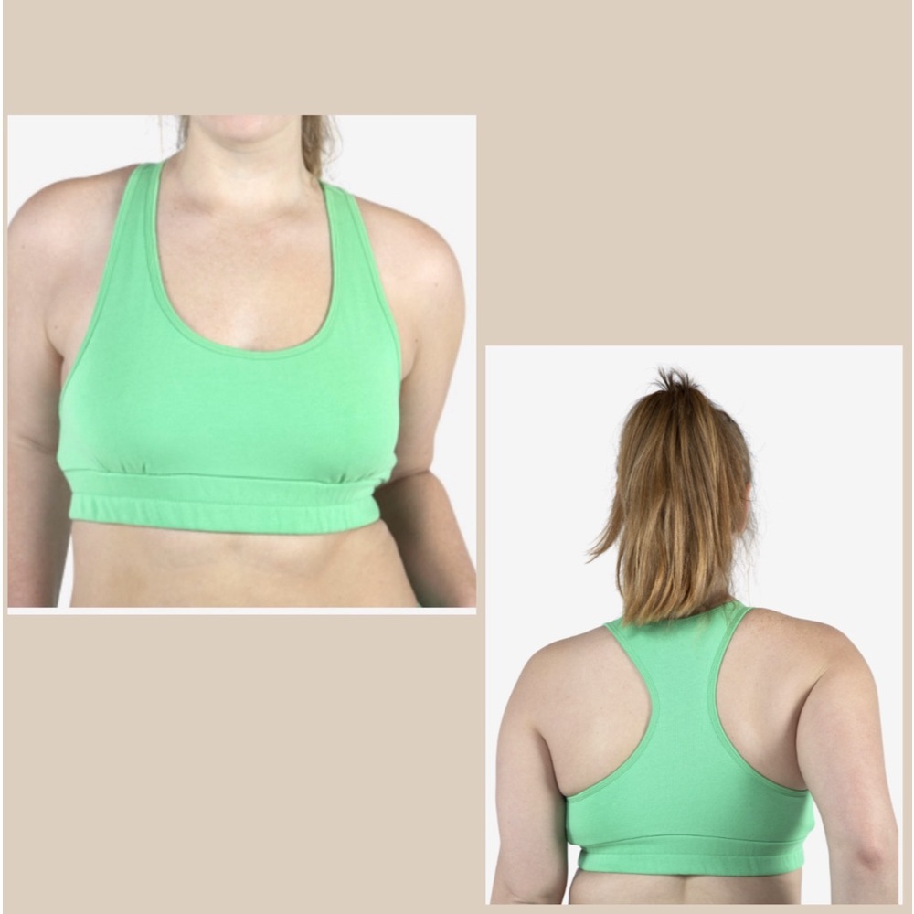 Cozi‎ Womens Fleece Sports Bra NWT Size S Activewear Gym Yoga Top